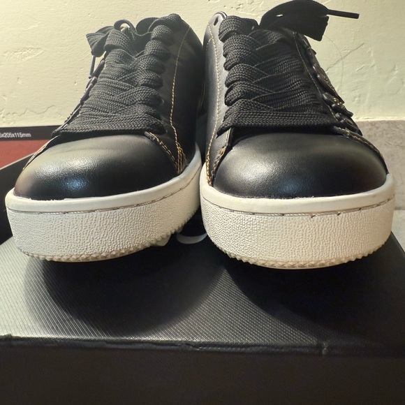 Coach Black Tea Rose Sneakers - Picture 4 of 10